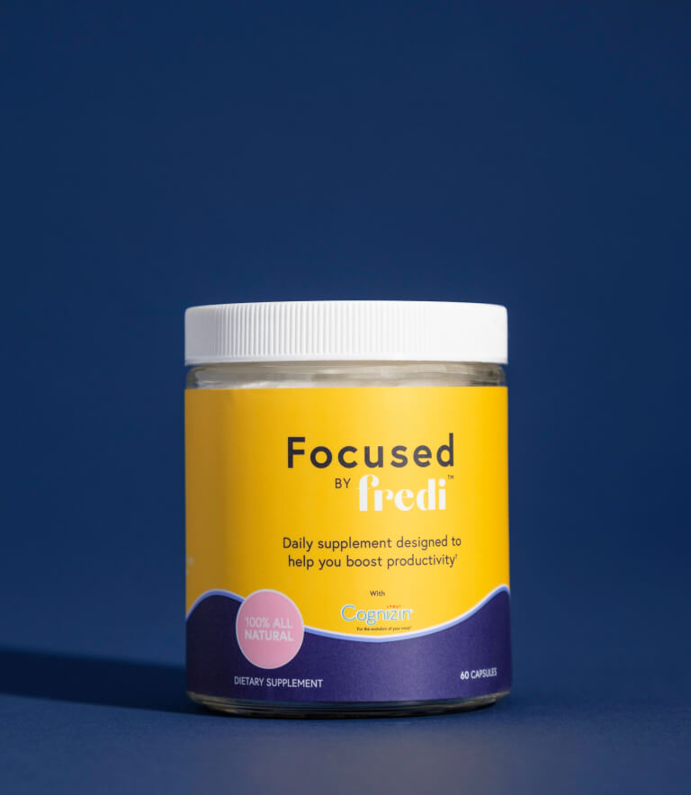 Focused by Fredy. Daily Dietary Supplement